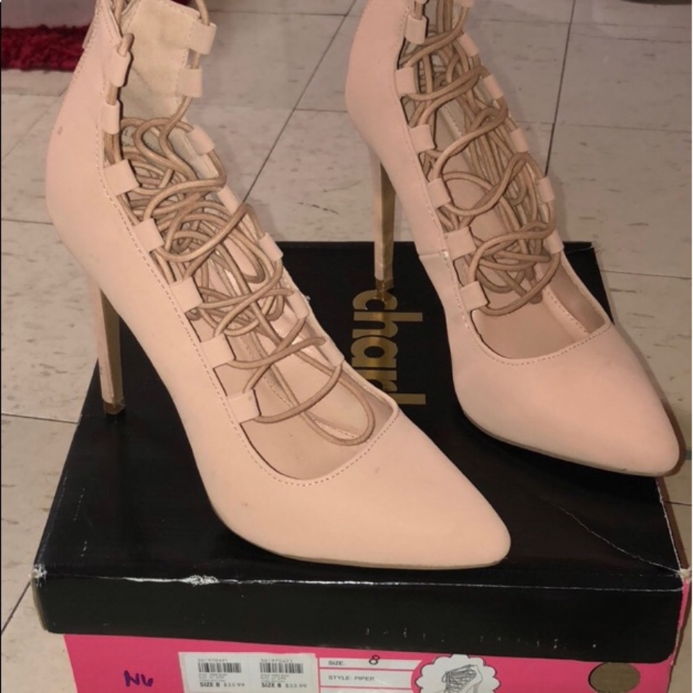Piper Blush Heels